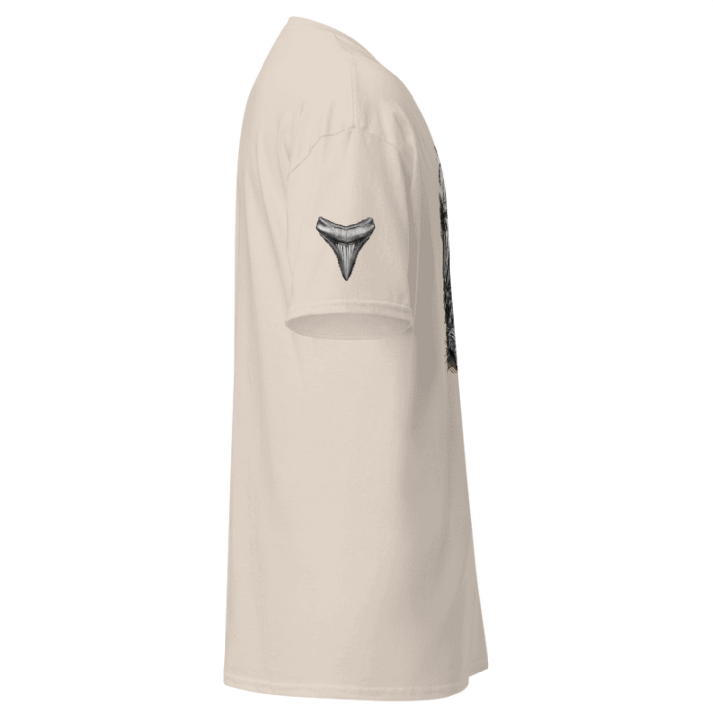 Bone Valley Art T-shirt (Meg tooth on right sleeve)