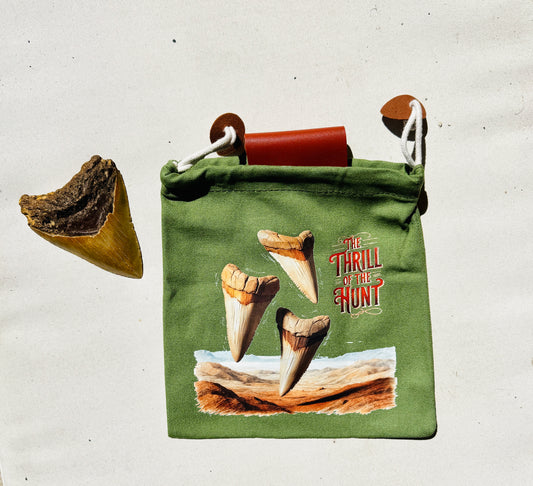 Canvas Belt Fastened Foraging Bag (The Thrill of the Hunt)