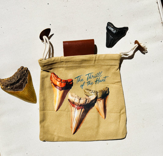 Canvas Belt Fastened Foraging Bag (The Thrill of the Hunt)